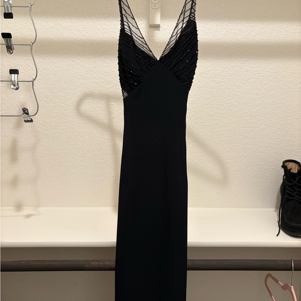 Elegant Black Evening Dress